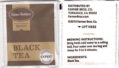 Farmer Brothers Select Black Tea