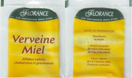 Florance Verveine Miel Foil