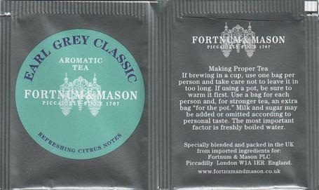 Fortnum & Mason Aromatic Tea Earl Grey Classic