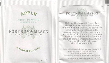 Fortnum & Mason Fruit Flavour Green Tea Apple