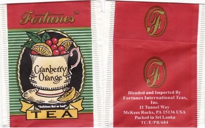 Fortunes Cranberry Orange