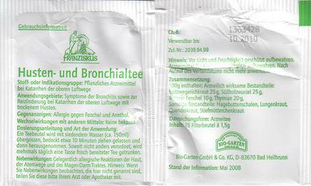 Franziskus Husten Und Bronchialtee 2