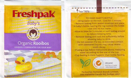 Freshpak Babys Organic Rooibos