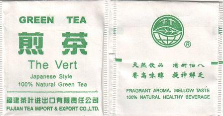 Fujian Tea Import Green Tea Thé Vert