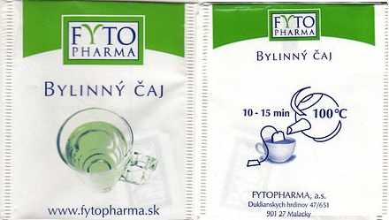 Fyto Pharma Bylinný Čaj Foil Glossy Green