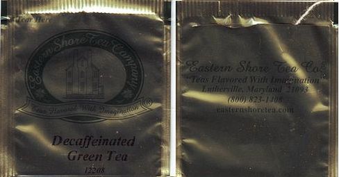 Eastern Shore 12208 Decaffeinated Green Tea