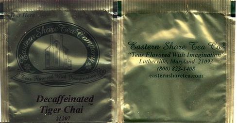 Eastern Shore 21207 Decaffeinated Tiger Chai