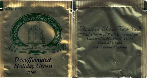 Eastern Shore 27108 Decaffeinated Holiday Green