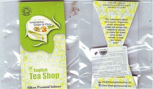 English Tea Shop 02 Your Home Doctor Lemongrass Ginger & Citrus