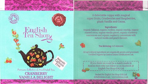 English Tea Shop 04 Cranberry Vanilla Delight