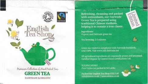 English Tea Shop 04 Green Tea Fartrade & Organic