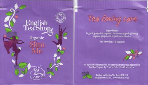 English Tea Shop 08 Tea Loving Care Organic Slim Me