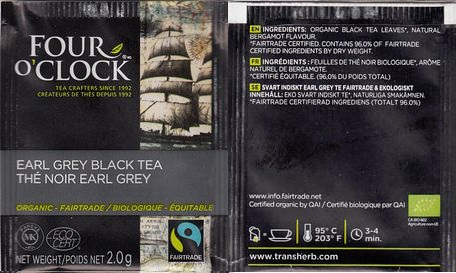 Four O’Clock Canada Earl Grey Black Tea