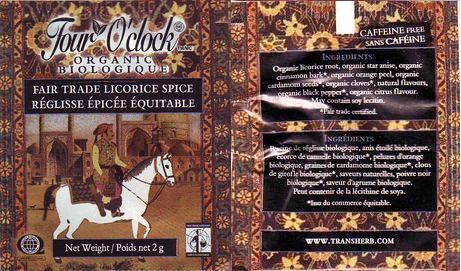 Four O’Clock Fair Trade Licorice Spice