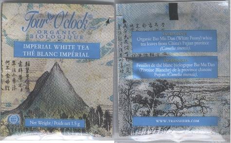 Four O’Clock Imperial White Tea