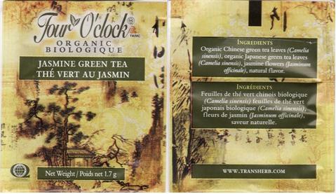 Four O’Clock Jasmine Green Tea