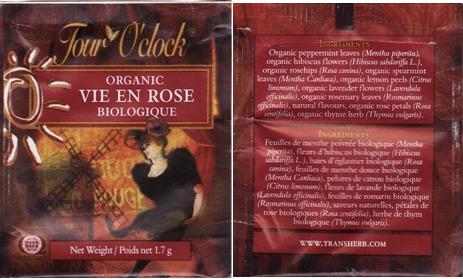 Four O’Clock Organic Vie En Rose