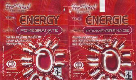 Four O’Clock Tea Energy Pomegranate