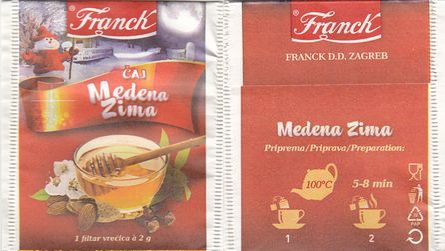 Franck Čaj Medena Zima