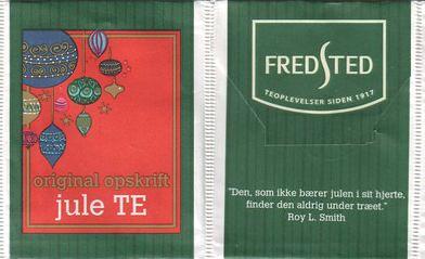 Fredsted Original Opskrift Jule Té