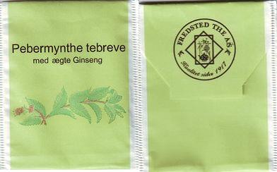 Fredsted Pebermynthe Tebreve Med Aegte Ginseng