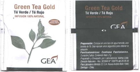 Gea Green Tea Gold