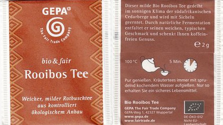 Gepa Bio & Fair Rooibos Tee