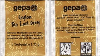 Gepa Ceylon Bio Earl Grey