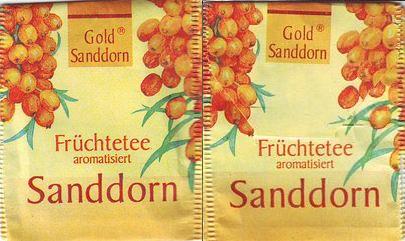 Gold Sanddorn Früchtetee Aromatisiert Sanddorn