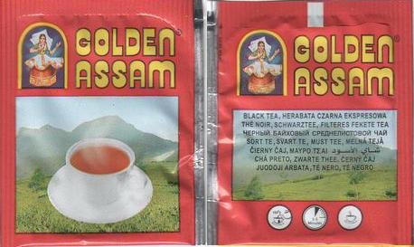 Golden Assam Strong Flavoured Tea Foil