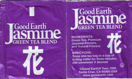 Good Earth Jasmine Green Tea Blend