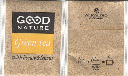 Good Nature Green Tea With Goney & Lemon