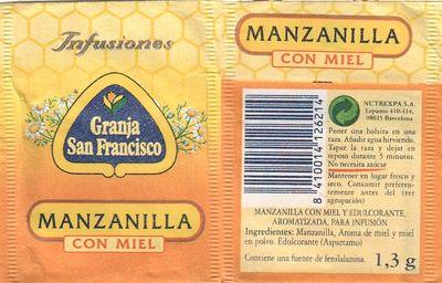 Granja San Francisco Manzanilla Con Miel 2