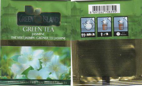 Green Island Foil Green Tea Jasmine