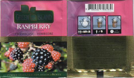 Green Island Foil Raspberry