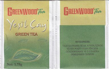 Greenwood Tea Yesil Cay Green Tea