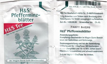 H & s Pfefferminzblatter