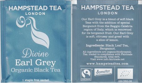 Hampstead Tea 04 Divine Earl Grey Organic Black Tea