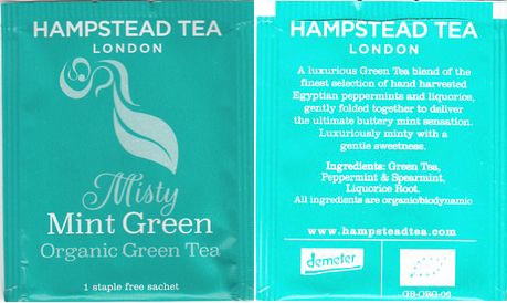 Hampstead Tea 04 Misty Mint Green Organic Green Tea