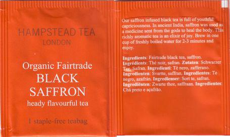 Hampstead Tea Black Saffron