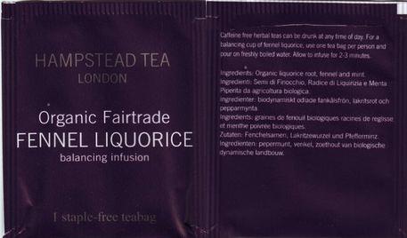 Hampstead Tea Fennel Liqorice