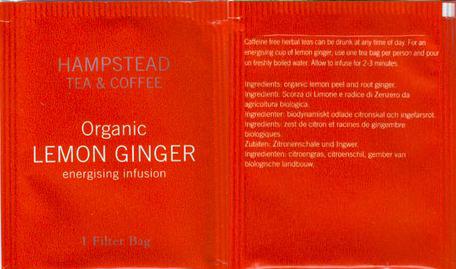 Hampstead Tea Lemon Ginger