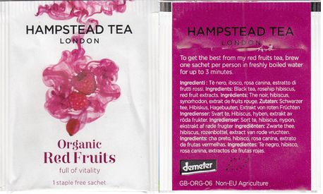 Hampstead Tea Organic Red Fruit