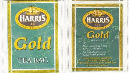 Harris Gold Teabag