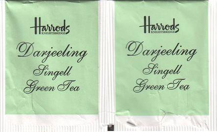 Harrods Darjeeling Singell Green Tea