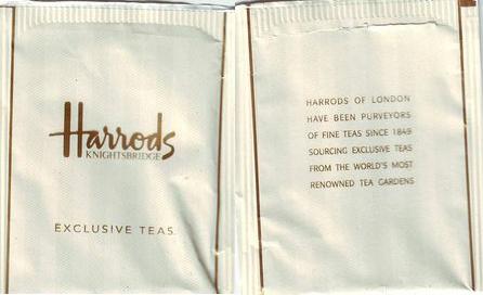 Harrods Exclusive Teas