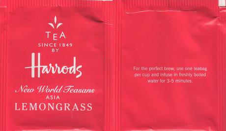 Harrods New World Teasans Asia Lemongrass