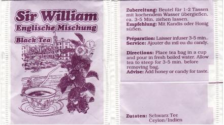 Heimbs Tee Sir William Englische Mischung