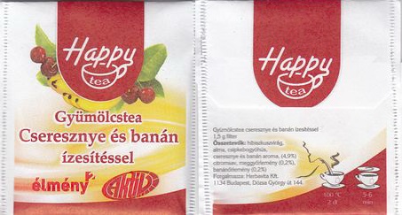 Herbavita Happy Tea Gyumolcstea Cseresznye Es Banán Izesitessel