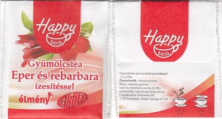 Herbavita Happy Tea Gyumolcstea Eper Es Rebarbara Izesitessel